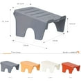 thumbnail image 2 of Raindrops 1 Set Nonslip Plastic Shoe Storage Rack Organizer Space-Saving Sneaker Holder for Home, 2 of 8