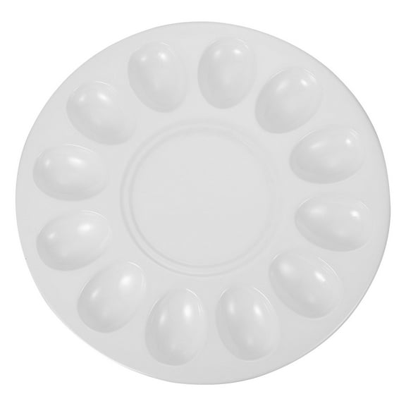 NIAIZEK White Ceramic Serving Platter for Home and Restaurant Use, Tableware Dish for Meals and Parties