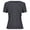 Grey, variant on lnmuld Toddler Girls Ribbed Knit Crewneck Short Sleeve Basic Tee Size:11-12 Years