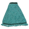 thumbnail image 2 of Web Foot String Mop Heads, Microfiber, Green, Medium, 5"green Headband, 6/ctn, 2 of 2