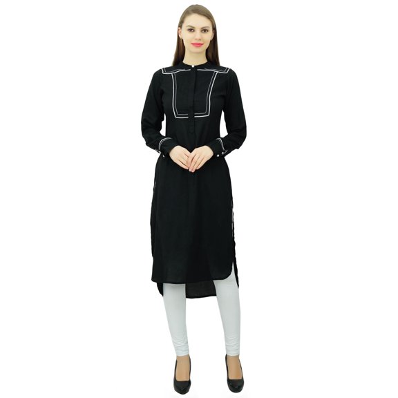 Phagun Designer Indian Rayon Punjabi Kurta For Womens Ethnic Straight Casual Tunic Kurti