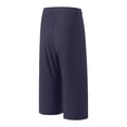 thumbnail image 6 of yillto Mens Quick Dry Shorts Knee Length Lightweight Long Shorts Elastic Waist Running Athletic Pants L-5XL, 6 of 7