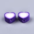 thumbnail image 3 of 50pc Handmade Polymer Clay Beads Heart Mixed Color 9.5x10x5mm Hole: 2mm, 3 of 4