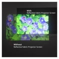 thumbnail image 2 of 16:9 High Brightness Reflective Projector Screen 60 72 84 100 120 130 Inches Fabric Cloth Screen ,Easy to Use, 2 of 6