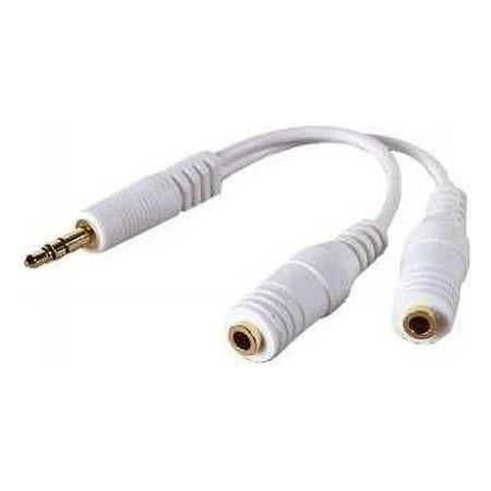 UPC: 0873791007004 | 4XEM 3.5mm Mini Jack Headphone Splitter Cable For iPhone/iPod/Audio Devices