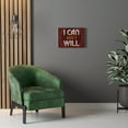 thumbnail image 6 of Inspirational Wall Art I Can And I Will Wall Art Motivational Motto Inspiring Prints Artwork Decor Ready to Hang Unframed, 6 of 9