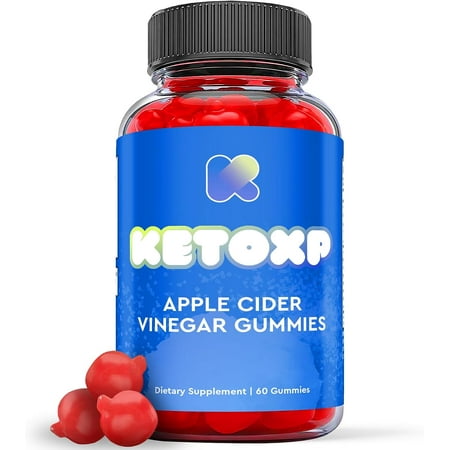(1 Pack) KetoXP Keto ACV Gummies - Apple Cider Vinegar Supplement for Weight Loss - Energy & Focus Boosting Dietary Supplements for Weight Management & Metabolism - Fat Burn - 60 Gummies