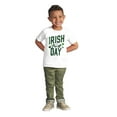 thumbnail image 3 of St Patricks Irish For A Day Clover Toddler Boy Girl T Shirt Infant Toddler Brisco Brands 18M, 3 of 6