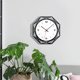 thumbnail image 5 of Reloj de pared poligonal Reloj de pared acrílico decorativo para sala de estar y dormitorio ultra silencioso sidaley HA1379-00B, 5 of 6