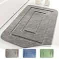 thumbnail image 1 of Xihbxyly Alfombrilla de Baño de Poliéster, Absorbente y Antideslizante, Suave y Cómoda, Lavable a Máquina, Práctica Decoración para El Hogar, Ideal para La Entrada Del Baño o El Dormitorio, Tamaño 60, 1 of 6