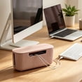 thumbnail image 5 of Cable Management Box Plastic Power Strip Organizer with Ventilation Holes for Desktop and Home Office, 5 of 6
