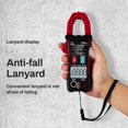 thumbnail image 3 of Clamp Meter 4000 Count Full Smart Auto Range True Rms Digital Multimeter Clamp Meter (1 Piece, Red), 3 of 5