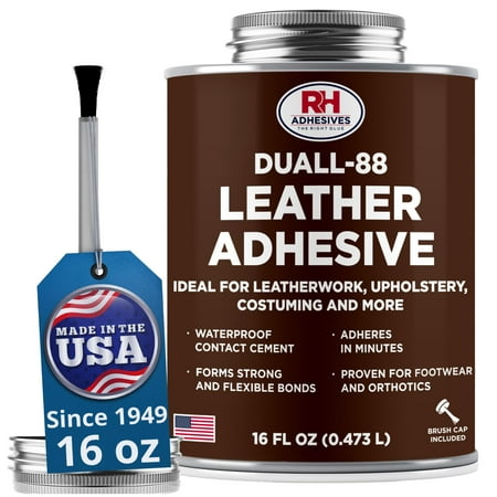 Duall-88 Leather Adhesive, 16 oz. can - RH Adhesives
