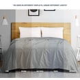 thumbnail image 4 of Utopia Bedding 100% Cotton Thermal Blanket Cool Grey Twin Size Soft, Lightweight, Breathable, Cozy Spring and Summer Blanket for Couch and Sofa, Home Room Decor Gifts for Women and Men (90x72 Inches), 4 of 9