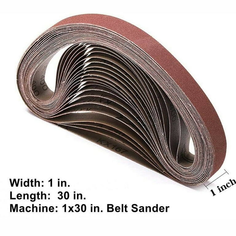 Kx167 sanding deals belt length