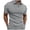 A-Grey24, variant on Bibifish Mens Polo Shirts Block Stripe Print Short Sleeve Lapel Collar Blue White Shirts Summer Street Wear Tops