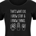 thumbnail image 3 of Instant Message - I Grow Stuff And Know Things - Women's Any Way Dress, 3 of 7