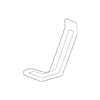 Genuine OE Lexus Lower Reinforced - 61647-33050