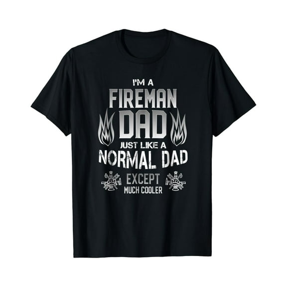 Fireman Dad - Firefighter Father'S Day Gift T-Shirt Unisex S-5XL Hot Trending Shirt, Vintage Birthday Gift