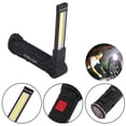 thumbnail image 3 of Naiovety Luz de trabajo LED de mano Lámpara de inspección COB brillante Linterna magnética giratoria de 360 ​​​​grados 5 modos Luz de antorcha Iluminación novedosa No.02 Naiovety HA024791-02, 3 of 6