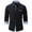 Black, variant on Dress Shirts for Men Long Sleeve Button down Collared Neck Dressy Business Casual Shirts Workwear Tops