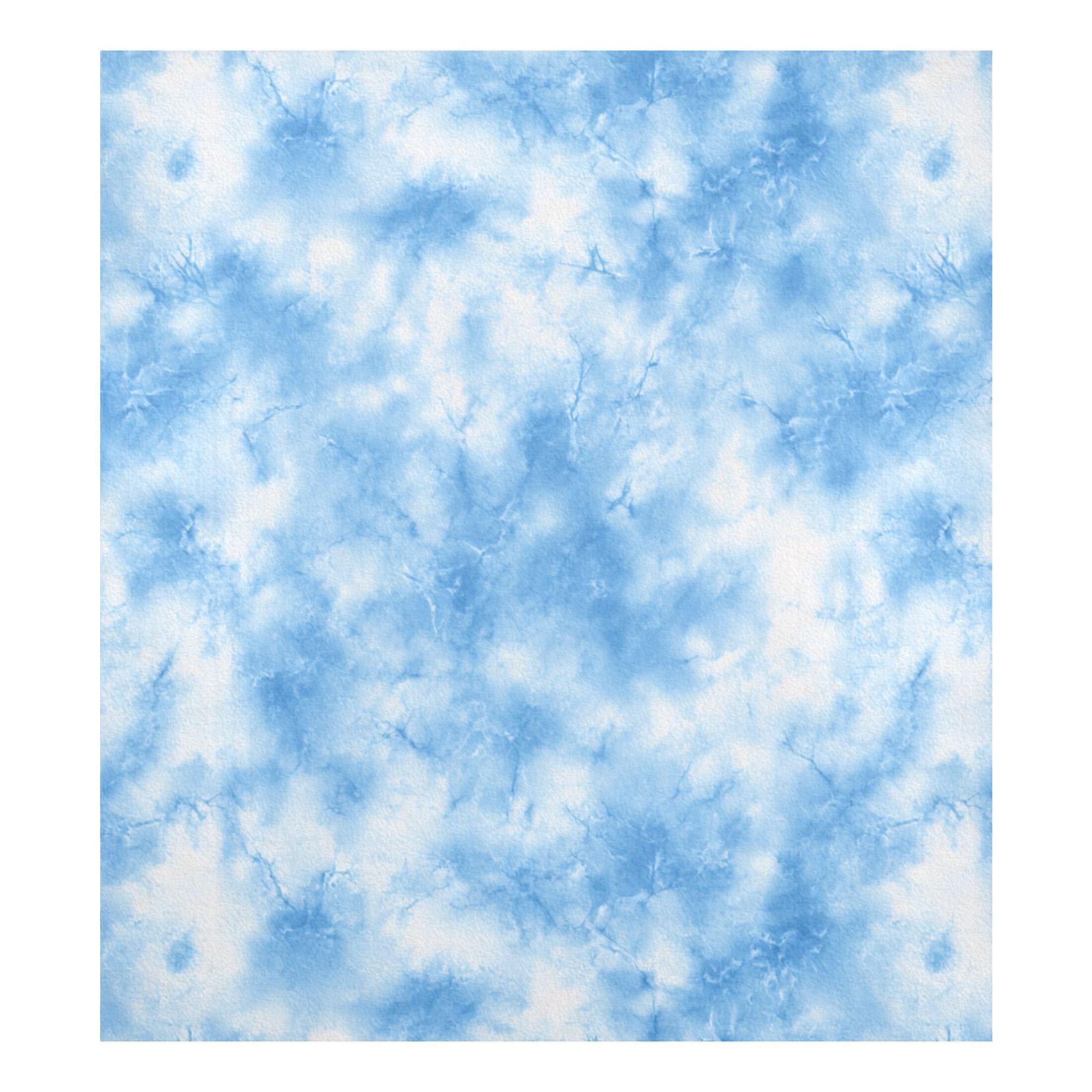 Dishwasher Magnetic Refrigerator Magnet Cover Sticker Home Decorative 23"x26" Light Blue Tie-dye Pattern