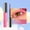 Pink, variant on Glitter Mascara Eye Shadow Extension Curling Volume Mascara Sparkling Purple/Pinks/Green/Blue/Yellow/Gold/Sliver Mascara ,Volumizing, Defining, Non-Clumping Mascara 6g