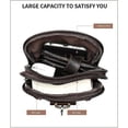 thumbnail image 3 of Phone bag for men in leather. Phone clip belt bag. 6.5" Mobile phone wallet size, 3 of 5