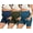 0-Vivid blue/Army green/Blue, variant on Women’s Maternity Shorts over Belly Pregnancy Yoga Workout Lounge Sleep Shorts with Pocket 3-Pack