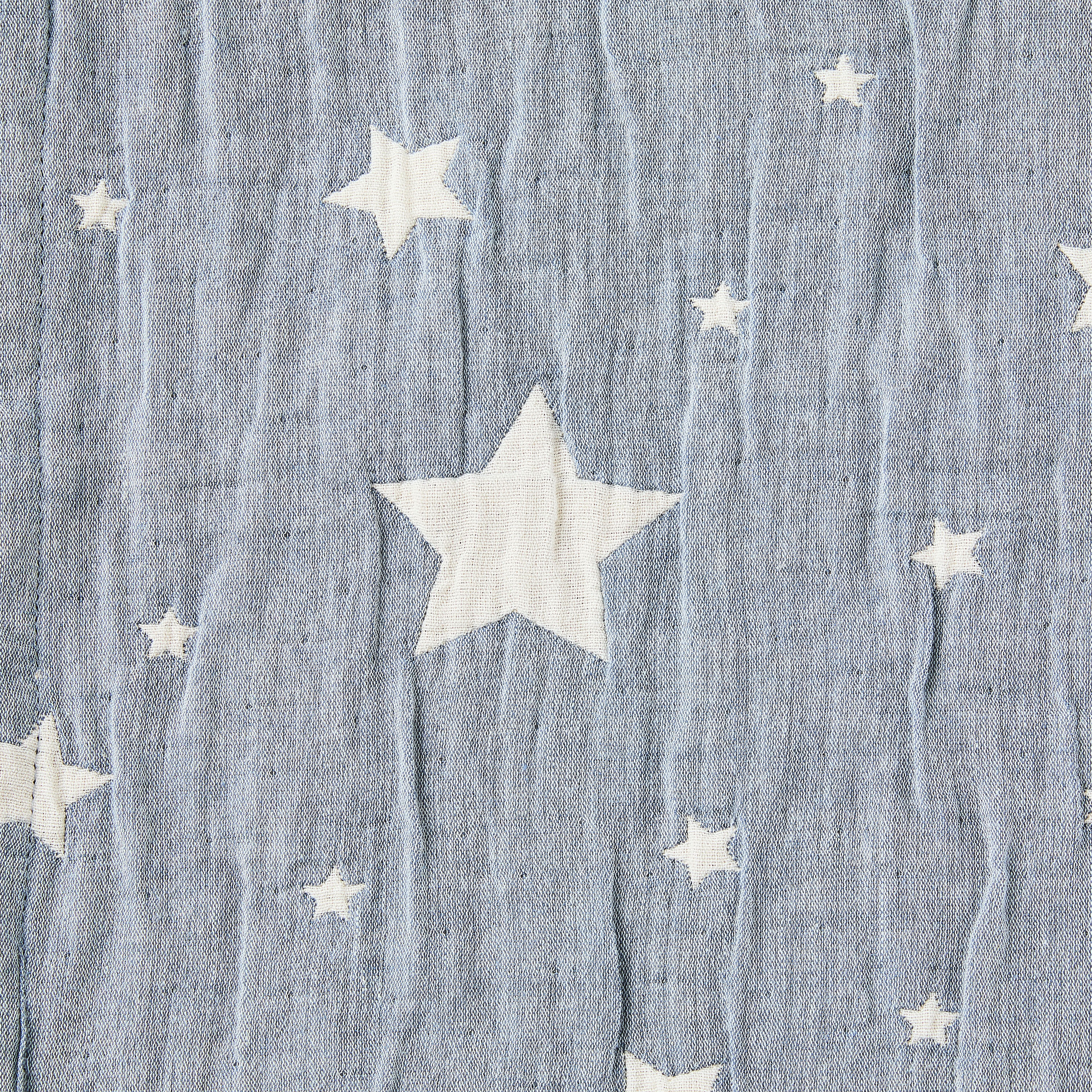 Cobija Tejida para Bebé Parent's Choice, 100% Algodón, Suave y Acogedora, Estrella Azul, 30 x 40 pulgadas 4