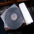 thumbnail image 2 of 50x Housse d'Album Anti-Poussière Antistatique Intérieure pour Disque Vinyle LP, 2 of 2
