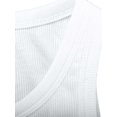 thumbnail image 4 of Kmbangi Women's Summer Slim Knit Tank Tops, Solid Color Sleeveless Round Neck Ribbed Crop Tops Causal Streetwear, 4 of 9