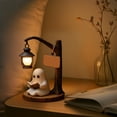thumbnail image 4 of Ghost Reading Book Lamp,Ghost Reading Lantern,Cute 3D Resin Halloween Ghost Night Light Ghost Warm Light Indoor Reading Lamp Glowing Halloween Ghost Decorations for Bedroom Living Room, 4 of 7
