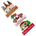 thumbnail image 3 of 3pcs Christmas Table Wood Sign Cartoon Xmas Table Centerpiece Wood Table Sign Decoration, 3 of 9