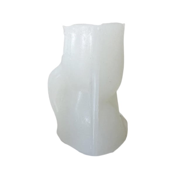 Modelo de vela de ángel Modelo de silicona Estatua de ángel Adorno Artesanía Fundición de resina Decorativa para fabricación de velas Fiesta Sala de estilo E BLESIY Fundición de candelabros