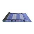 thumbnail image 2 of Ahgly Company Indoor Square Abstract Blue Contemporary Area Rugs, 7' Square, 2 of 4