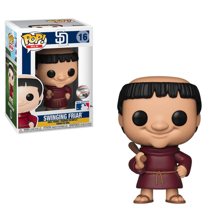 Funko POP! MLB: Padres' Swinging Friar, Vinyl Figure