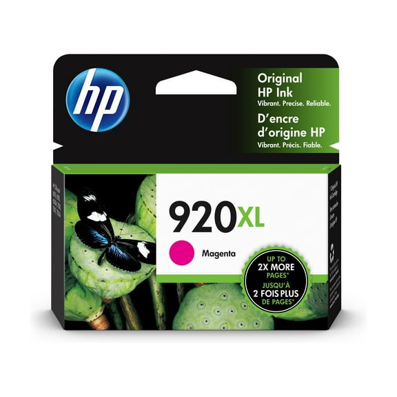 HP 920XL High Yield Magenta Original Ink Cartridge, ~700 pages, CD973AN#140