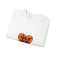 thumbnail image 3 of Wild Love Tiger Print Unisex Heavy Blend™ Crewneck Sweatshirt, 3 of 4