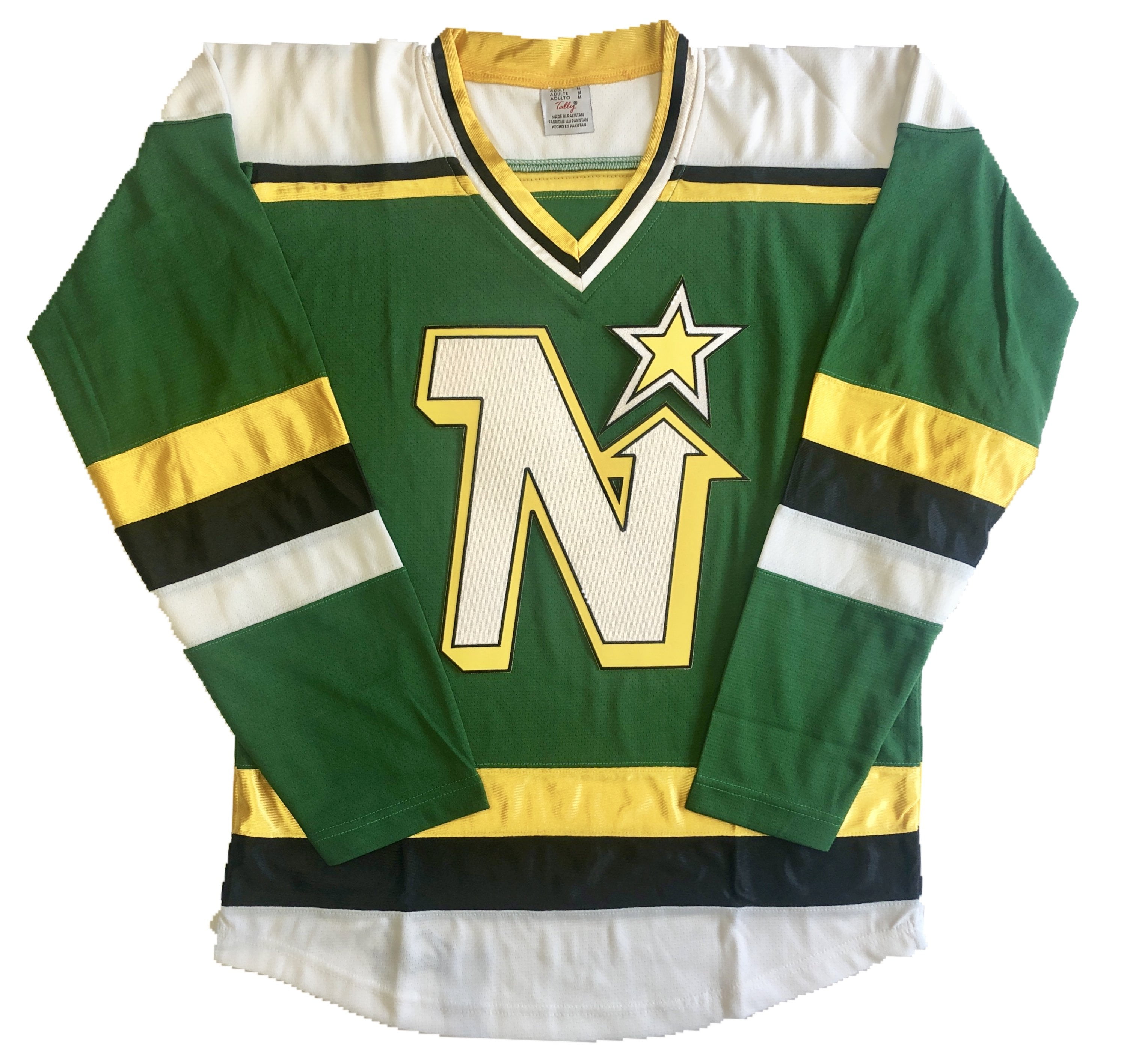 Custom Hockey Jerseys with the North Stars Twill Logo