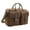 Vintage Brown, variant on Cowhide Leather Duffle Gym Travel Tote L27.VB