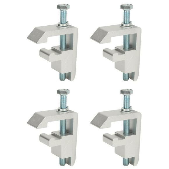 Truck Cap Topper Track Mounting Clamp, P-AC-04N Rust Proof Truck Cap Topper Track System Clamp Secure Grip for Tacoma