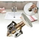thumbnail image 3 of Filtro de drenaje de rebote para lavabo universal de 35 mm, filtro de drenaje emergente para lavabo, tapón de drenaje para lavabo de baño con canasta, accesorios para filtro de núcleo de, 3 of 8