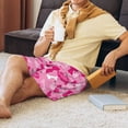 thumbnail image 3 of Wukai Poodle Dog Men’s Short Pajama Pants With Pockets Soft Sleep Pj Shorts for Men-X-Large, 3 of 6