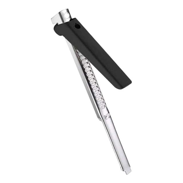 Stainless Steel Bottle and Can Opener for Kitchen Use with Adjustable Mechanism and Easy Lid