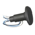 thumbnail image 2 of Attwood Marine Navigation Light Pole Base 910R3PB-1 LightArmor 910R Series; For Use With NV6LC2 And 5095 Series Bi-Color Lights; 3 Pins; Round; 2.23 Inch Diameter; Black; Stainless Steel, 2 of 4