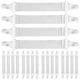 thumbnail image 1 of ColoMX Correa de la bola de cama de 20 piezas correas de láminas ajustadas correas de la cama de la cama clips clips, 1 of 7
