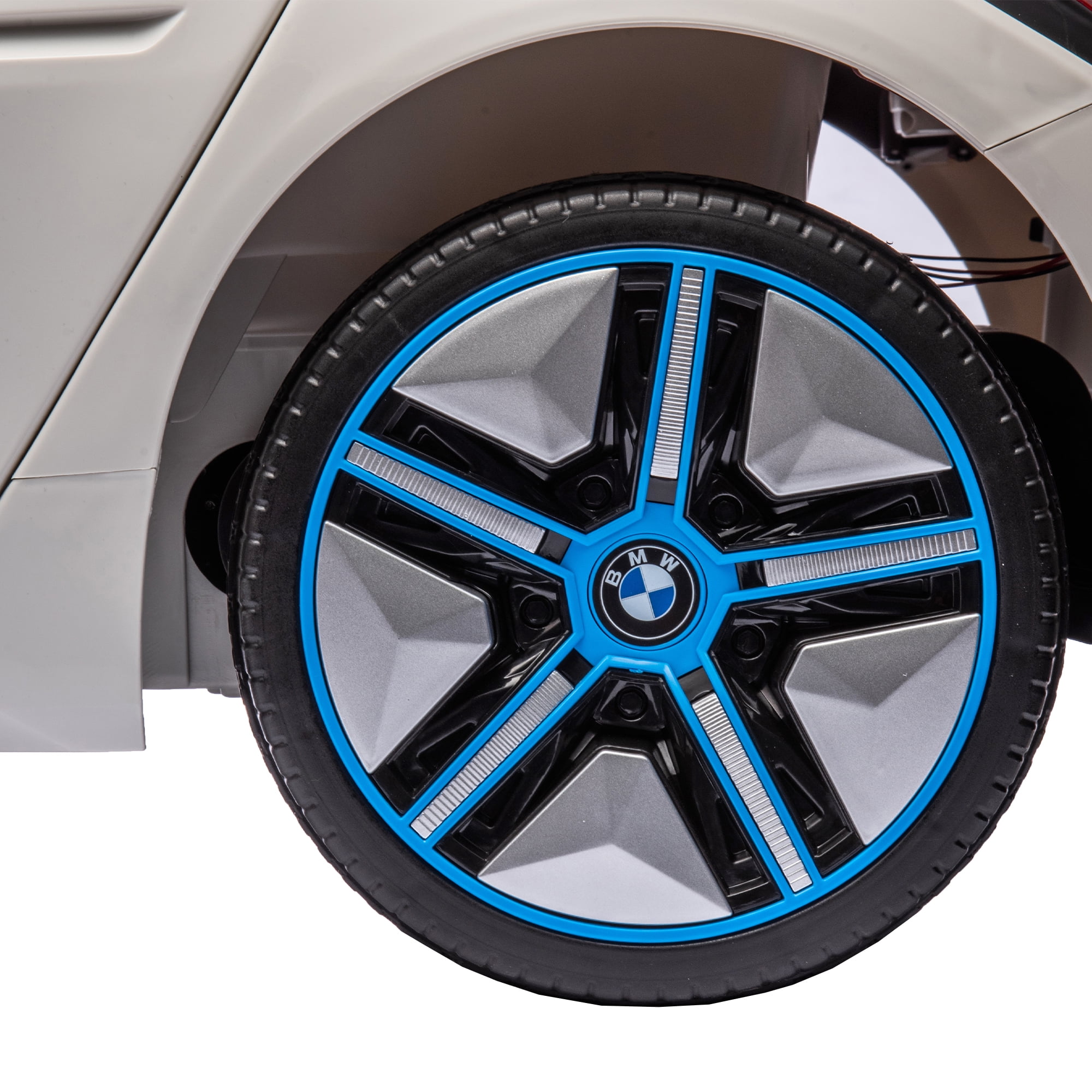 Resenkos Licensed BMW Electric Car for Kids, 12v Children Ride On Toy 2.4G with Parents Remote Control, Three Speed Adjustable, White Resenkos Licensed BMW Electric Car for Kids, 12v Children Ride On Toy 2.4G with Parents Remote Control, Three Speed Adjustable, White