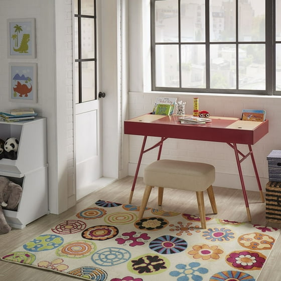 Alava Writing Desk With Built In Power Strip Com