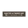 thumbnail image 2 of Bonfire Novelty Sign, Metal Wall Decor - 4x18 inches, 2 of 4